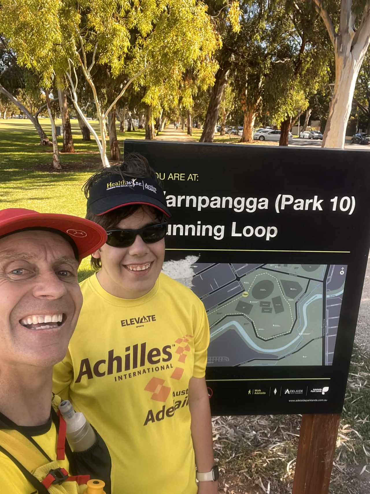Mick and Alex checking out some new courses March 2026
