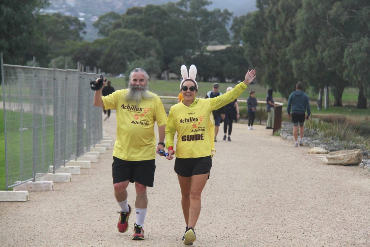 Dragan and Justine at Paka Park Run Easter Saturday 2026