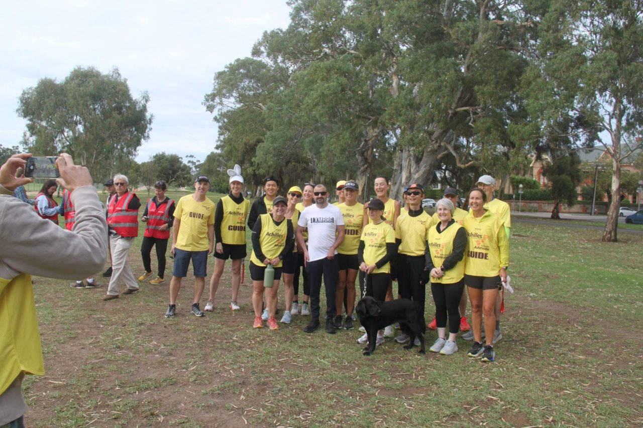 Group photo at Paka Park Run Easter Saturday 2026
