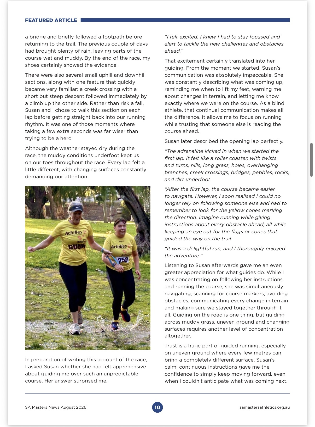 2 Lizzie Susan SAMA Newsletter p10